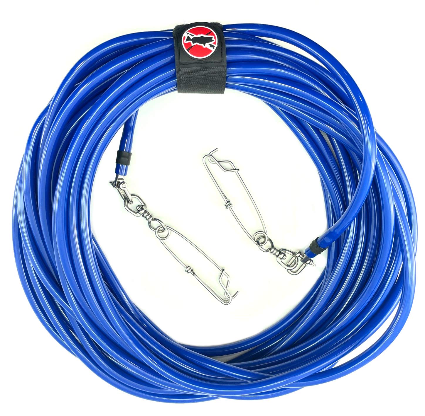 SPEARFISHING WORLD Heavy Duty Tuna Float Line with Clips - Professional Spearfishing Gear for Deep Sea Fishing & Big Game Hunting