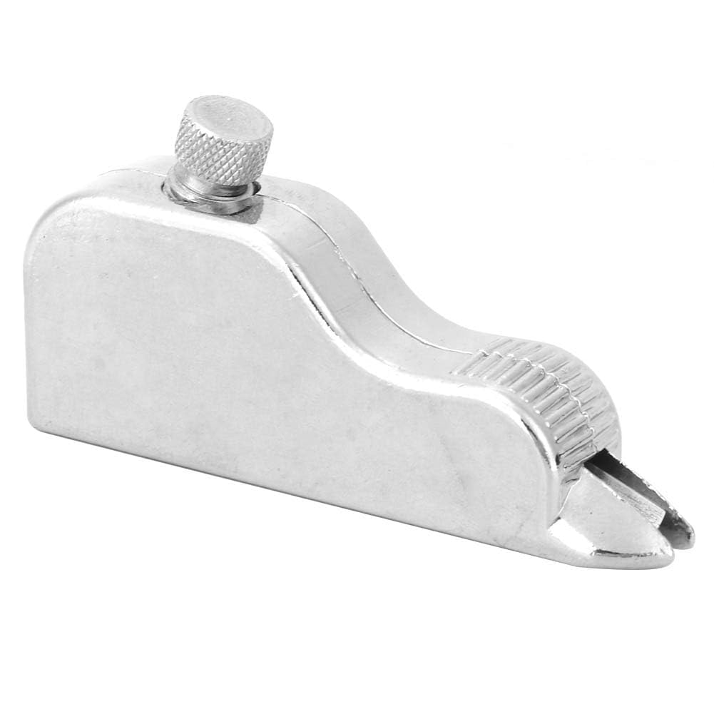 Premium Leather V-Grooving Tool - Adjustable Metal V-Gouge for Leathercraft | Professional Leather Grooving Device for Folds, Box Corners & Edge Stitching | Perfect for DIY Leather Projects, Bookbinding & Bag Making