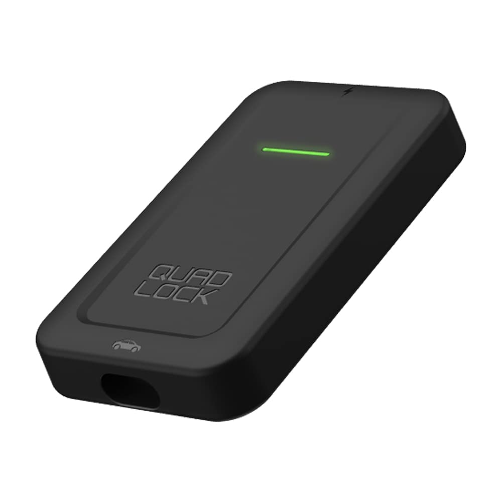 Quad Lock Wireless CarPlay Adapter for iPhone - Seamless Apple CarPlay Connectivity for Safer Driving & Hands-Free Navigation
