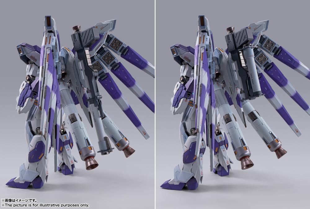 Bandai Metal Build RX-93 v2 Hi-Nu Gundam Action Figure - Premium Collectible Model for Gundam Fans & Anime Collectors | Perfect for Display, Gifts, and Anime-Themed Decor