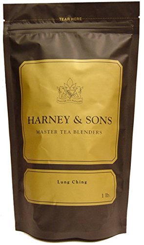 Premium Dragon Well (Lung Ching) Loose Leaf Tea - 1 Pound Bulk Pack - Authentic Chinese Green Tea for Daily Brewing, Gift Giving & Tea Ceremonies