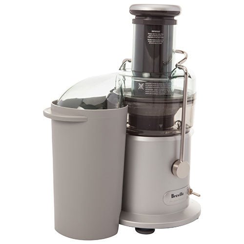 Breville JE98SIL Juice Fountain Plus - High Speed Juicer for Fruits & Vegetables - Perfect for Healthy Smoothies, Detox Drinks & Family Breakfasts