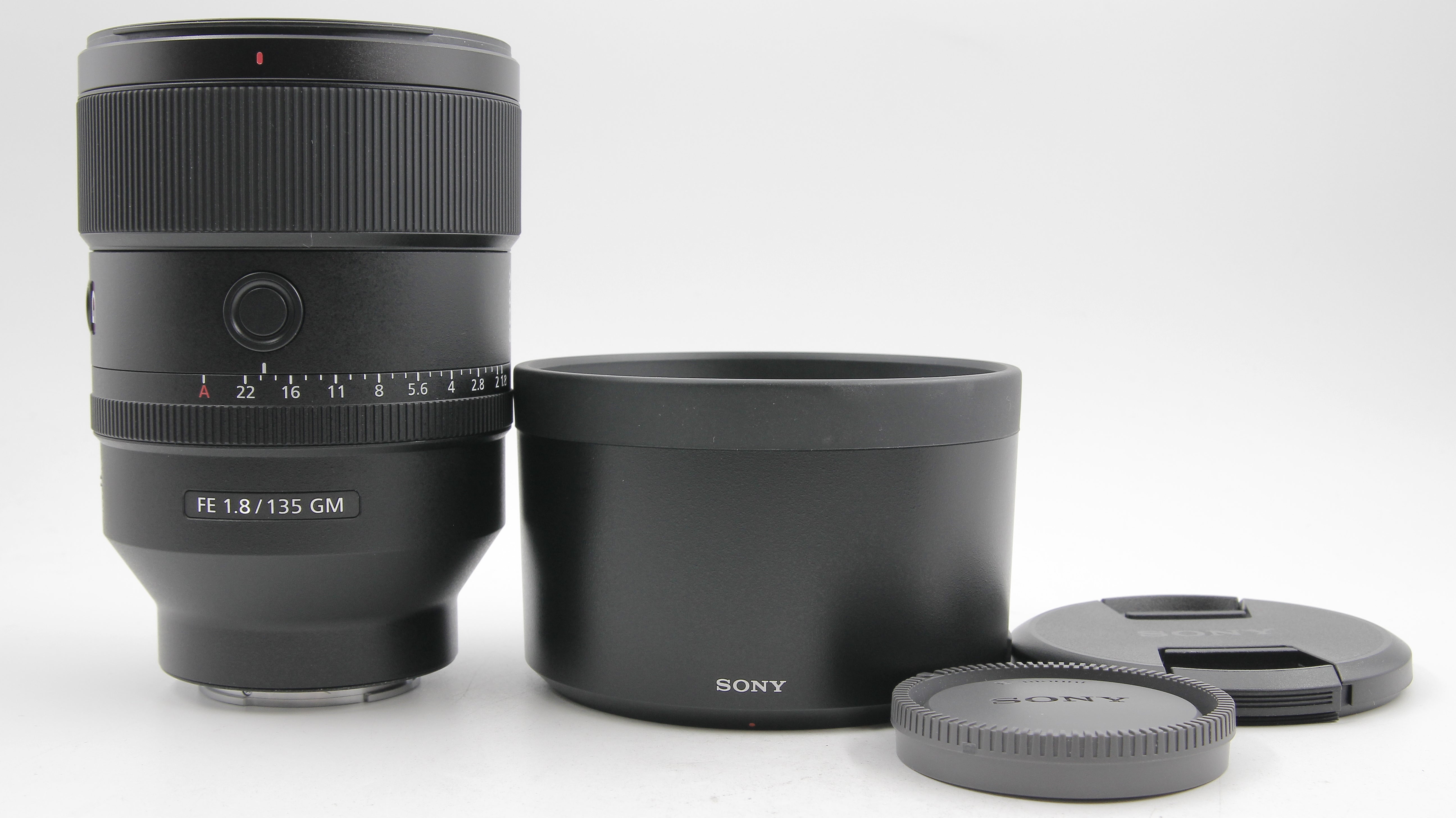Open Box Excellent Condition Sony FE 135mm f/1.8 GM Lens - Premium Portrait & Low Light Photography for Professionals