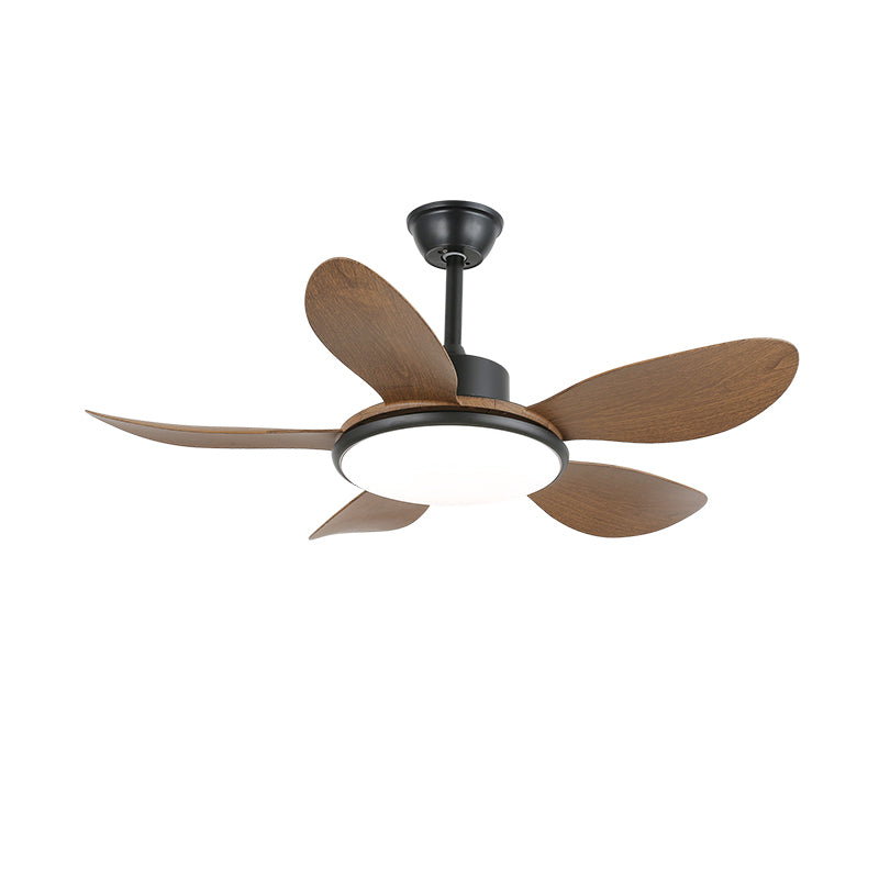 Brinley 48/52 Inch Ceiling Fan with Light Kit - Modern Indoor/Outdoor Fan for Living Room, Bedroom, Patio - Energy Efficient, Quiet DC Motor, Remote Control Included