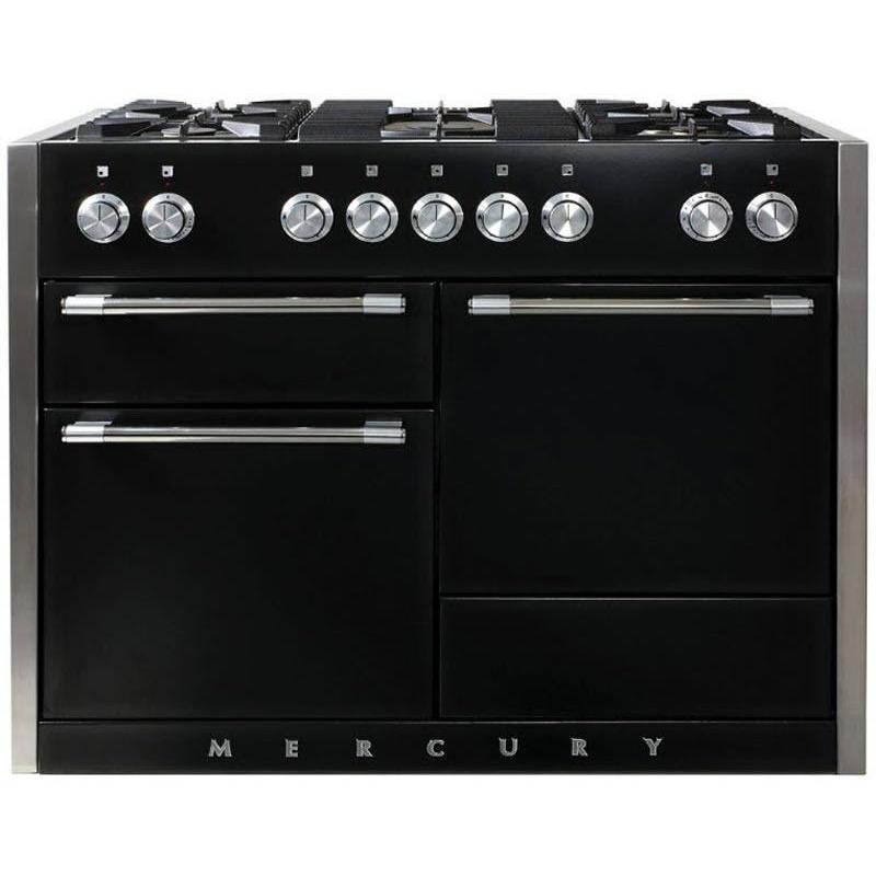 AGA AMC48DF MBL 48-Inch Dual Fuel Range with True European Convection - Professional Gas & Electric Oven for Home Chefs, Perfect for Baking, Roasting & Entertaining