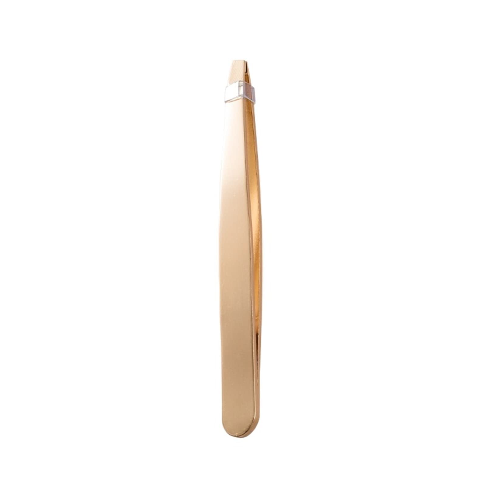 Premium Stainless Steel Lash & Eyebrow Tweezers with Comb - Slant Tip & Flat Head for False Eyelash Application & Eyebrow Grooming - Perfect for Makeup Artists & Beauty Enthusiasts - Great for Salon, Home Use & Travel Kit (8 Colors Available)