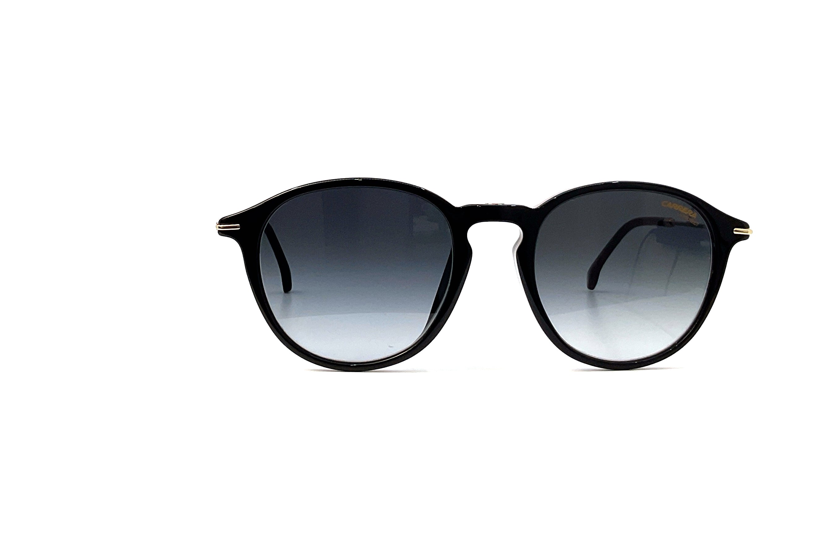 Carrera 196/F/S Sunglasses - Classic Black Aviator Style for Men & Women - Perfect for Driving, Outdoor Sports & Fashion Accessories