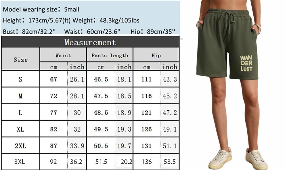 Hotfits Women's Green Cotton Summer Casual Shorts - Athletic Gym Running Jogger Shorts with Pockets, Relaxed Fit for Workout, Yoga, Travel & Lounge Wear
