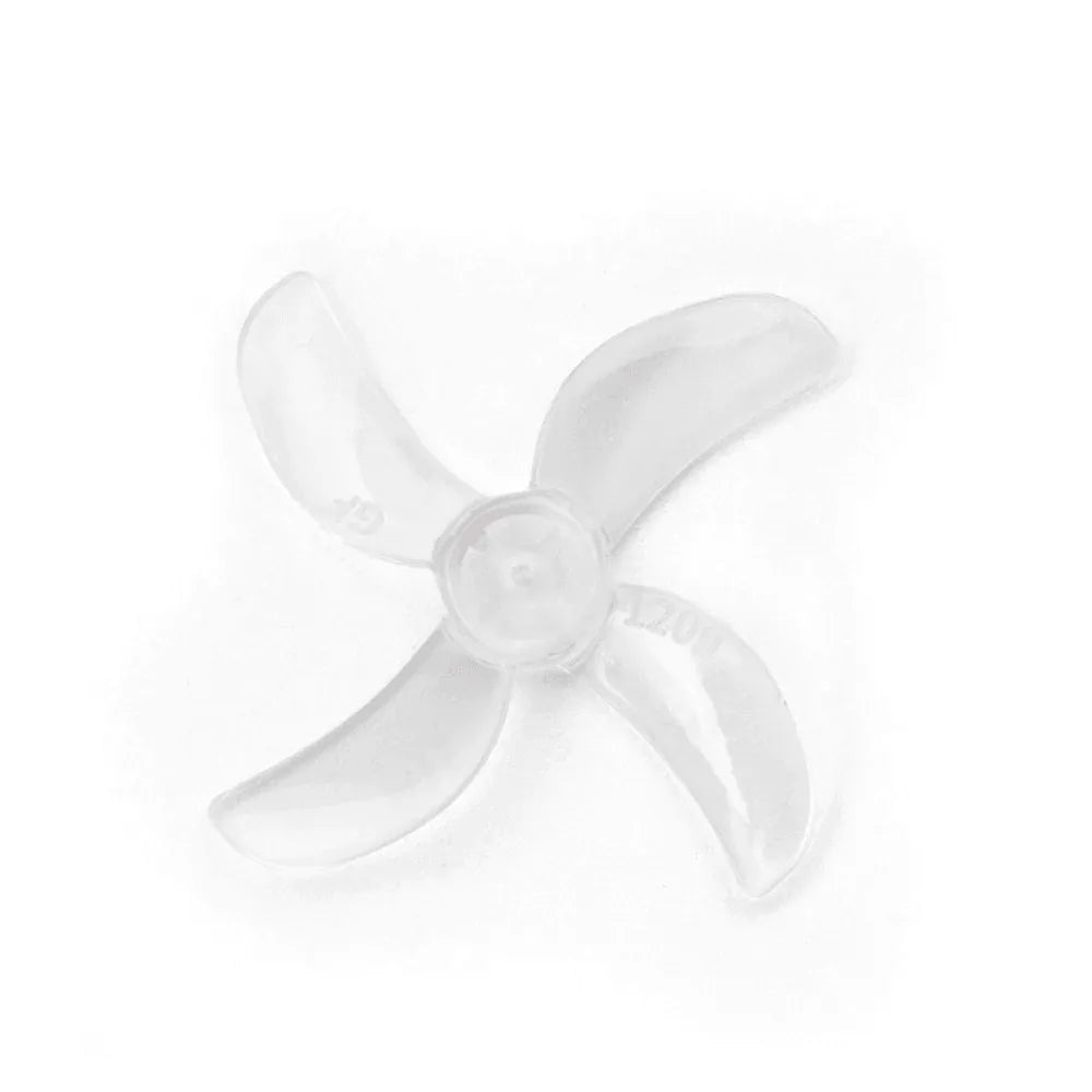 Gemfan 1209 4-Blade 31mm Propeller - 0.8mm/1mm/1.5mm Shaft Compatible with 0802 25000KV Motor (16-Pack) - Perfect for FPV Drone Racing and DIY Micro Quadcopter Builds
