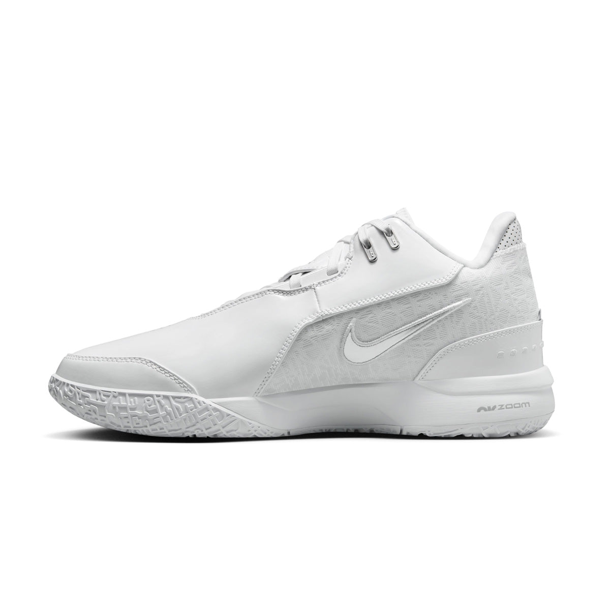 LeBron NXXT Gen AMPD EP Basketball Shoes 'White Smoke Grey' - High-Performance Sneakers for Indoor & Outdoor Court Play