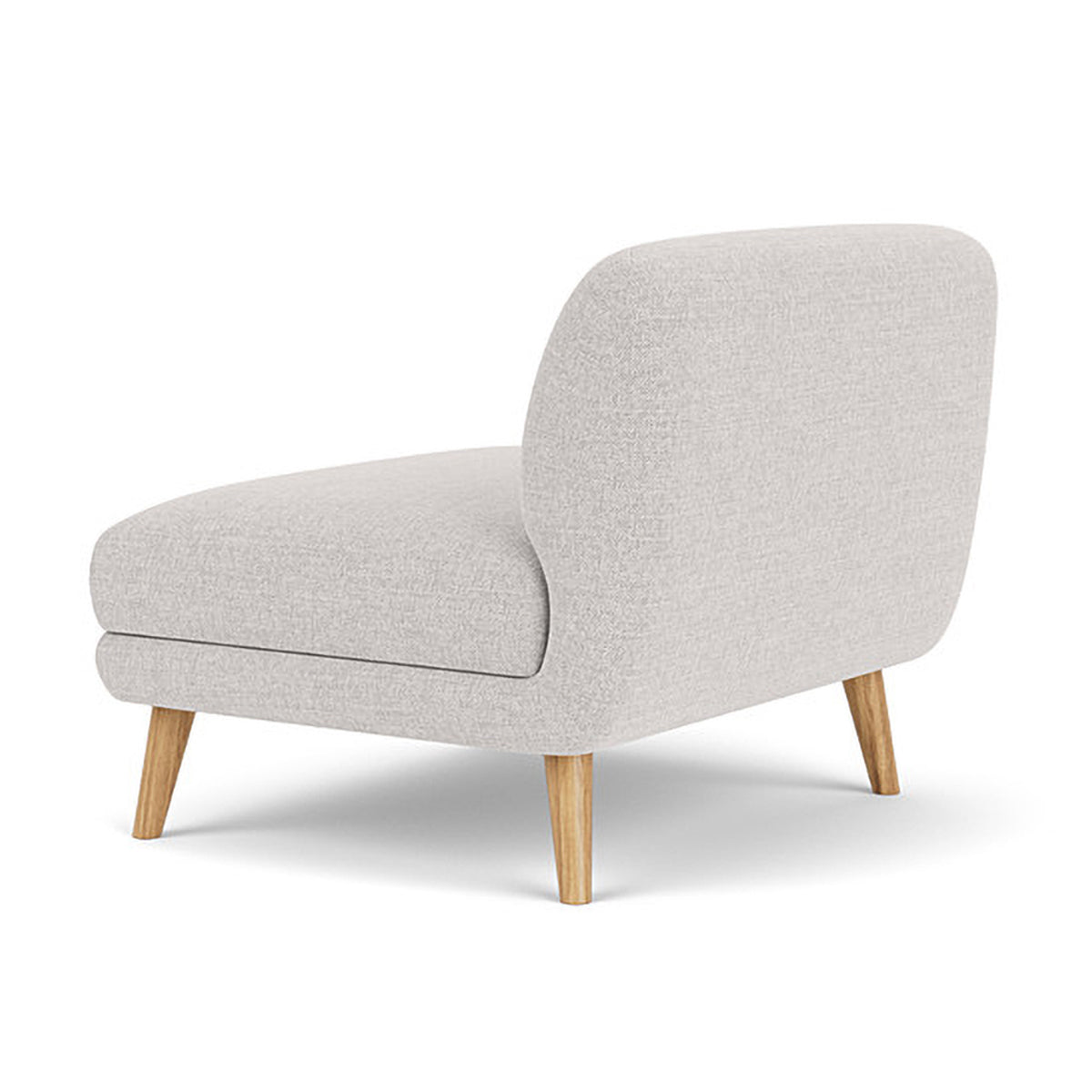 Alfred Fabric Modular Sectional Sofa (Armless) - Modern Living Room Furniture for Small Spaces & Apartments