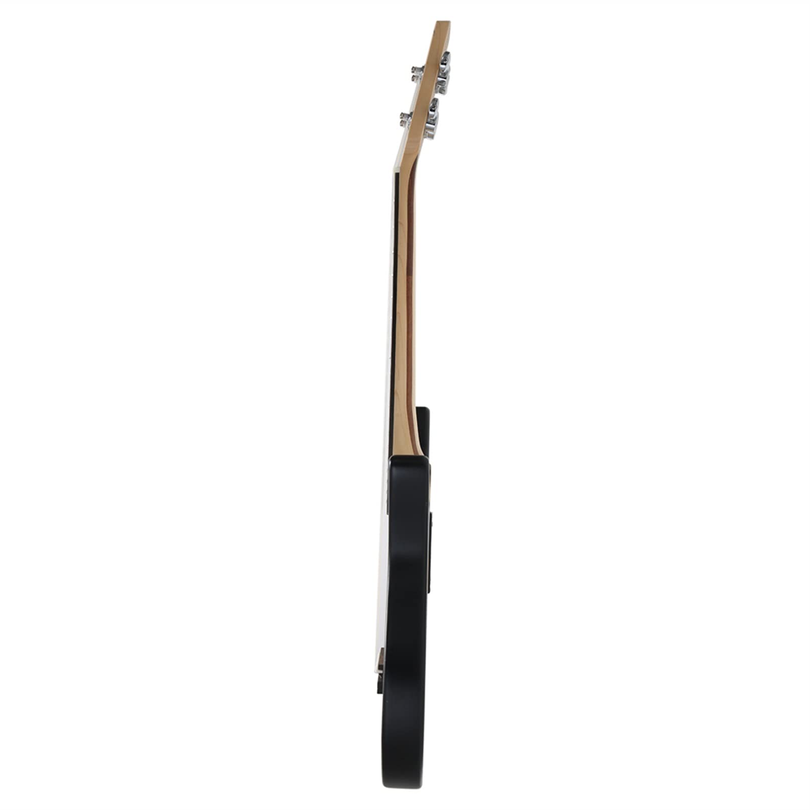 4 Strings 26in Acoustic Electric Little Guitar with Headphone & Speaker Jack - Professional Soprano Ukulele for Live Performance, Home Practice & Travel Entertainment