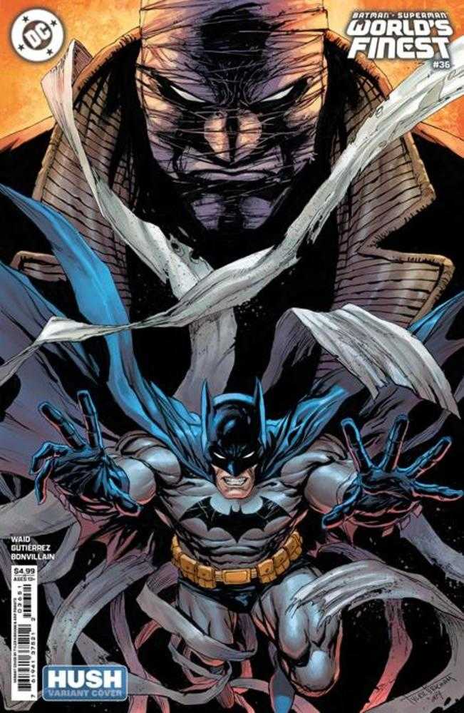 Batman Superman Worlds Finest #36 Cover D Tyler Kirkham Hush Card Stock Variant - DC Comics Collector's Edition for Display & Investment