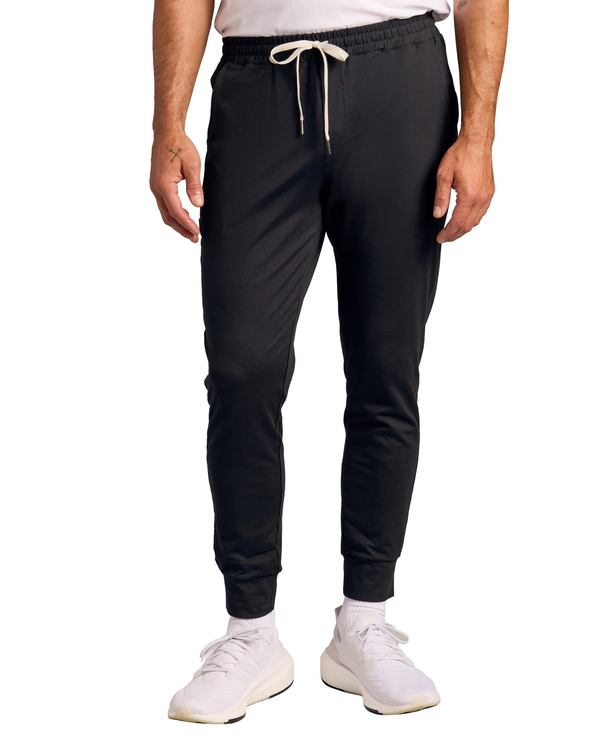 True Classic Men's Joggers - Premium Fleece & Active Fabric Sweatpants for Men | Comfortable Athletic Pants for Gym, Lounge & Casual Wear