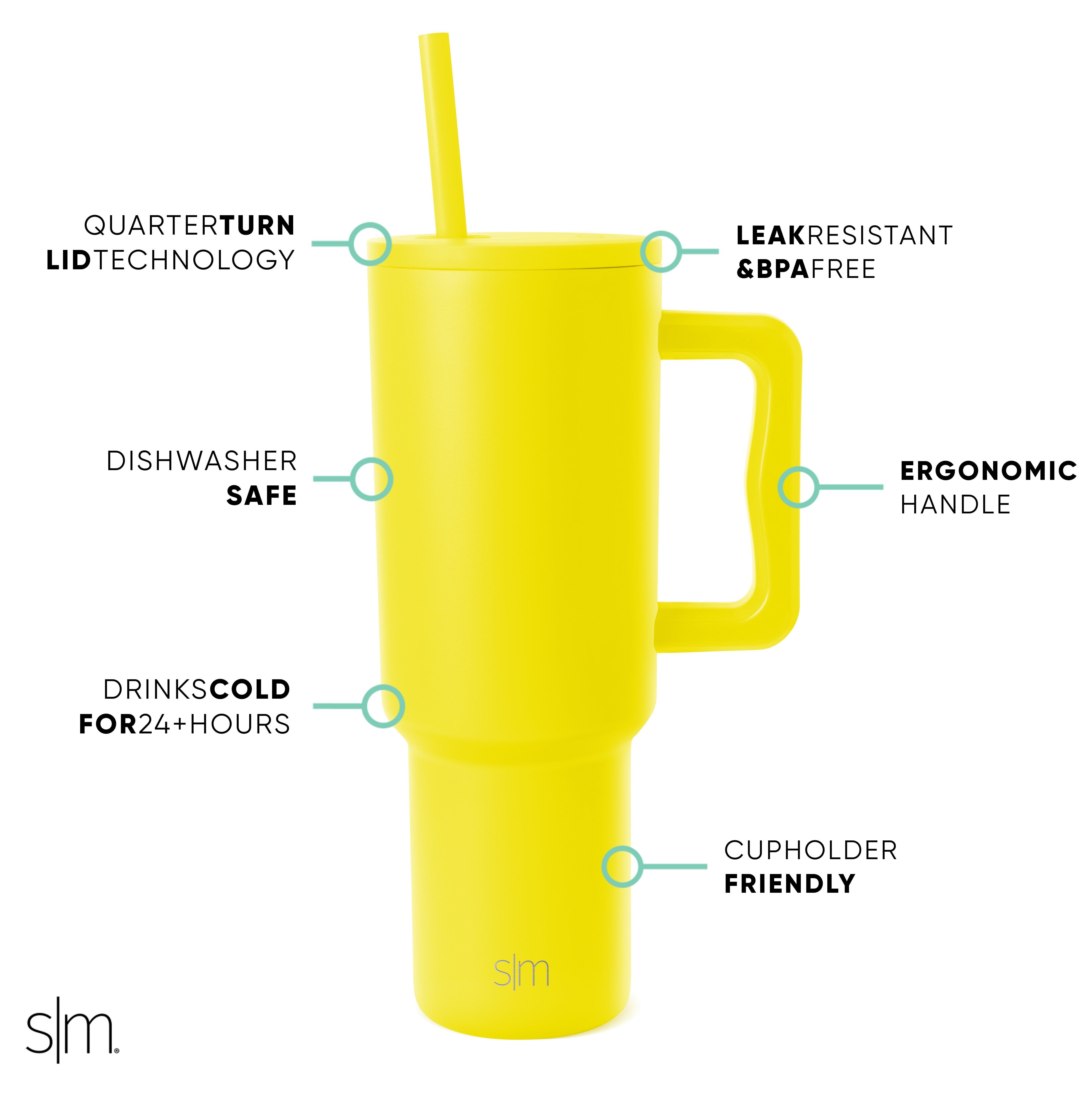 Premium Trek Tumbler 140 - 20oz Insulated Stainless Steel Water Bottle with Leakproof Lid for Hiking, Camping & Outdoor Adventures