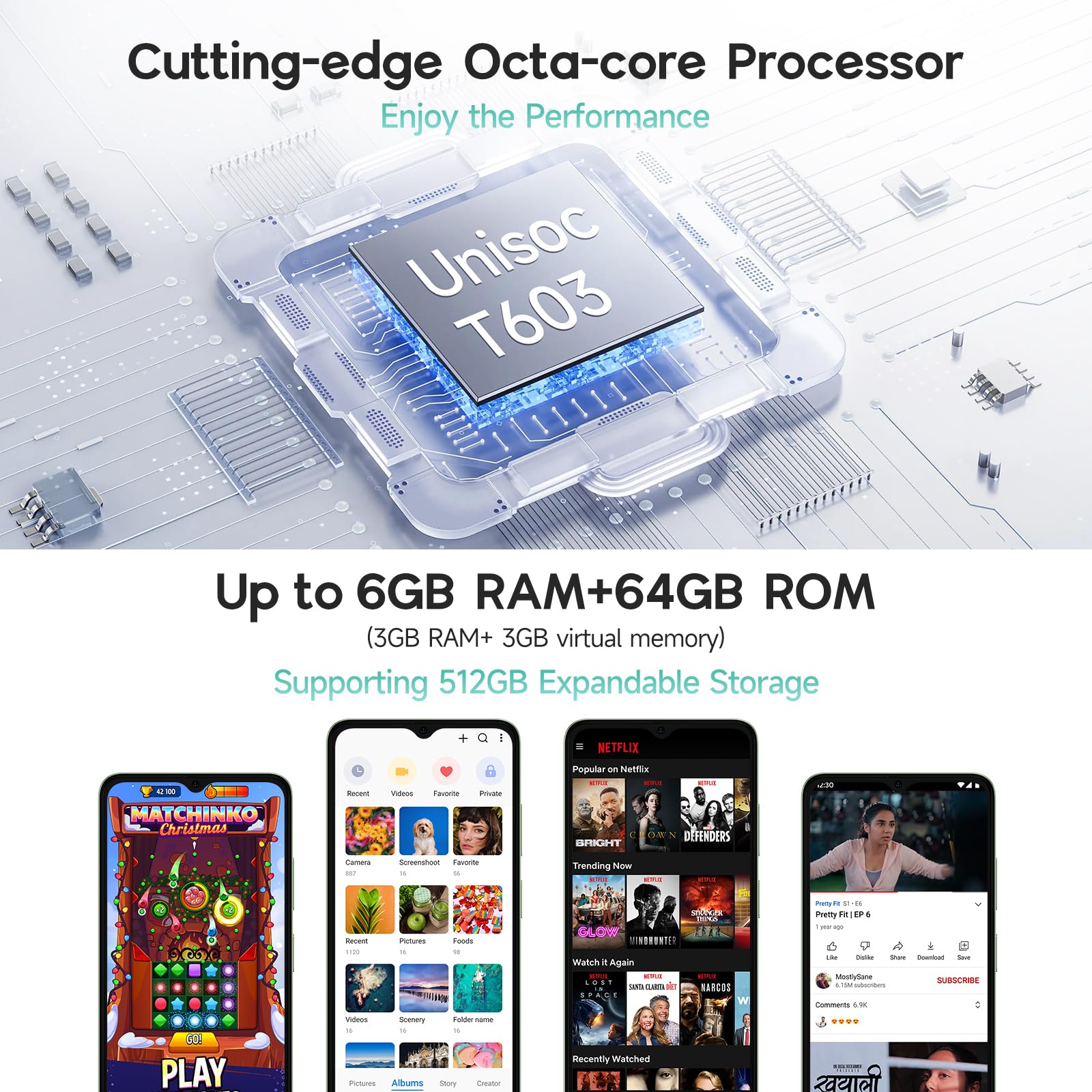Ulefone Note 19 Unlocked Smartphone - 6.56