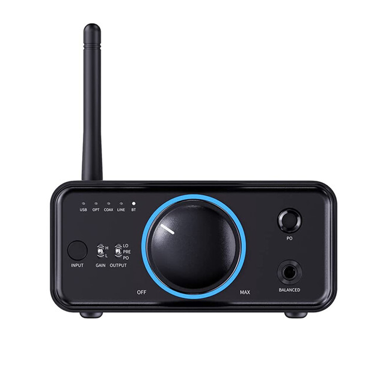 FiiO K7 BT High-Resolution Bluetooth Desktop DAC & Headphone Amplifier - Audiophile Sound for Home Office, Gaming & Music Listening (Open Box)