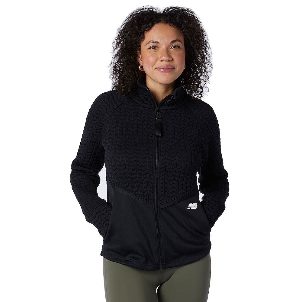 New Balance Women's NB Heat Loft Athletic Jacket - Lightweight Running Jacket for Women, Breathable & Water-Resistant - Perfect for Jogging, Gym & Outdoor Activities
