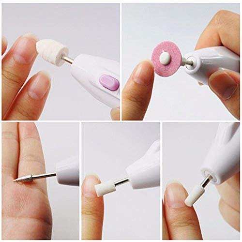 POXEFLIP Electric Nail Drill Machine Kit - Professional Manicure & Pedicure Grooming Tool for Nail Shaping, Filing & Decorating | Perfect for Home Salon, Nail Art & DIY Nail Care