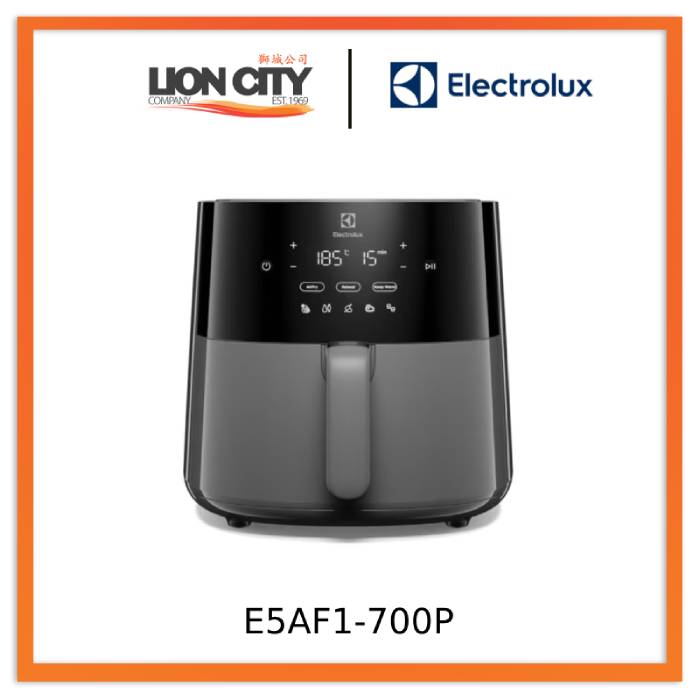 Electrolux E5AF1 700P 6.8L Air Fryer - Large Capacity, Healthy Oil-Free Cooking for Family & Parties | Perfect for Roasting, Baking, and Frying Chicken, Fries & Vegetables
