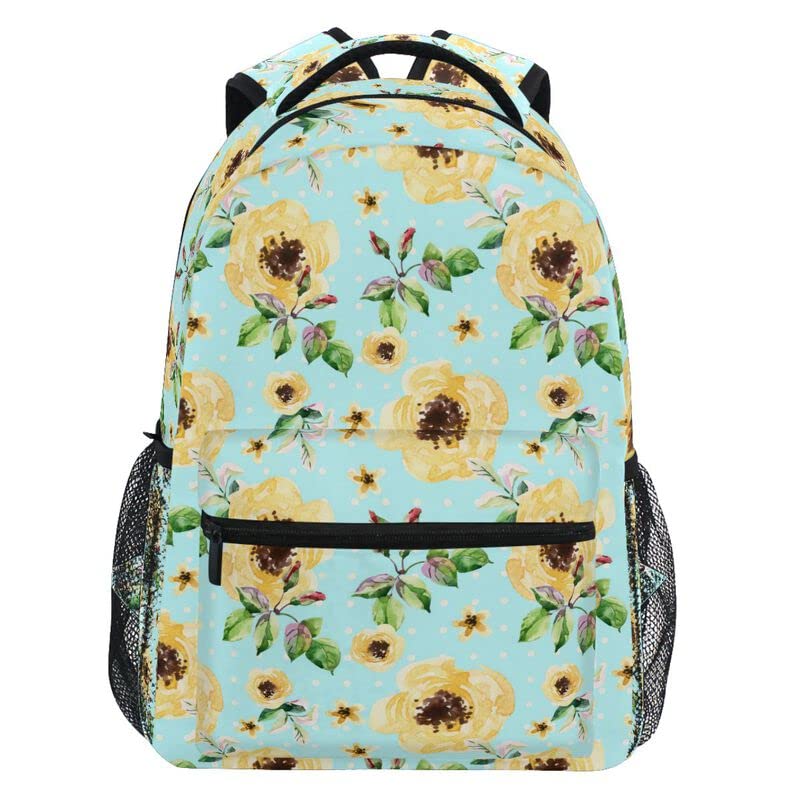 Floral Graffiti Laptop Backpack for College Students - Waterproof School Bookbag with USB Charging Port, Lightweight Travel Backpack for Teens & Adults, Perfect for School, Work & Weekend Trips
