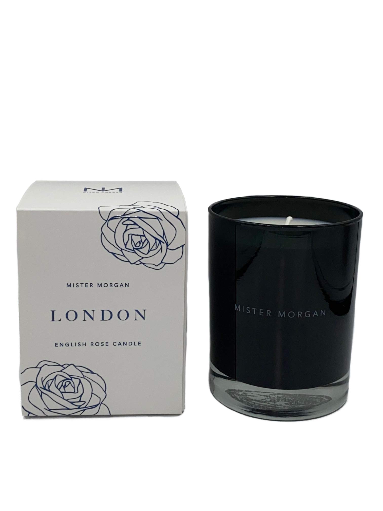 London English Rose Scented Candles - Premium Home Fragrance for Relaxation & Romantic Ambiance | Perfect for Living Rooms, Bedrooms & Spa Nights