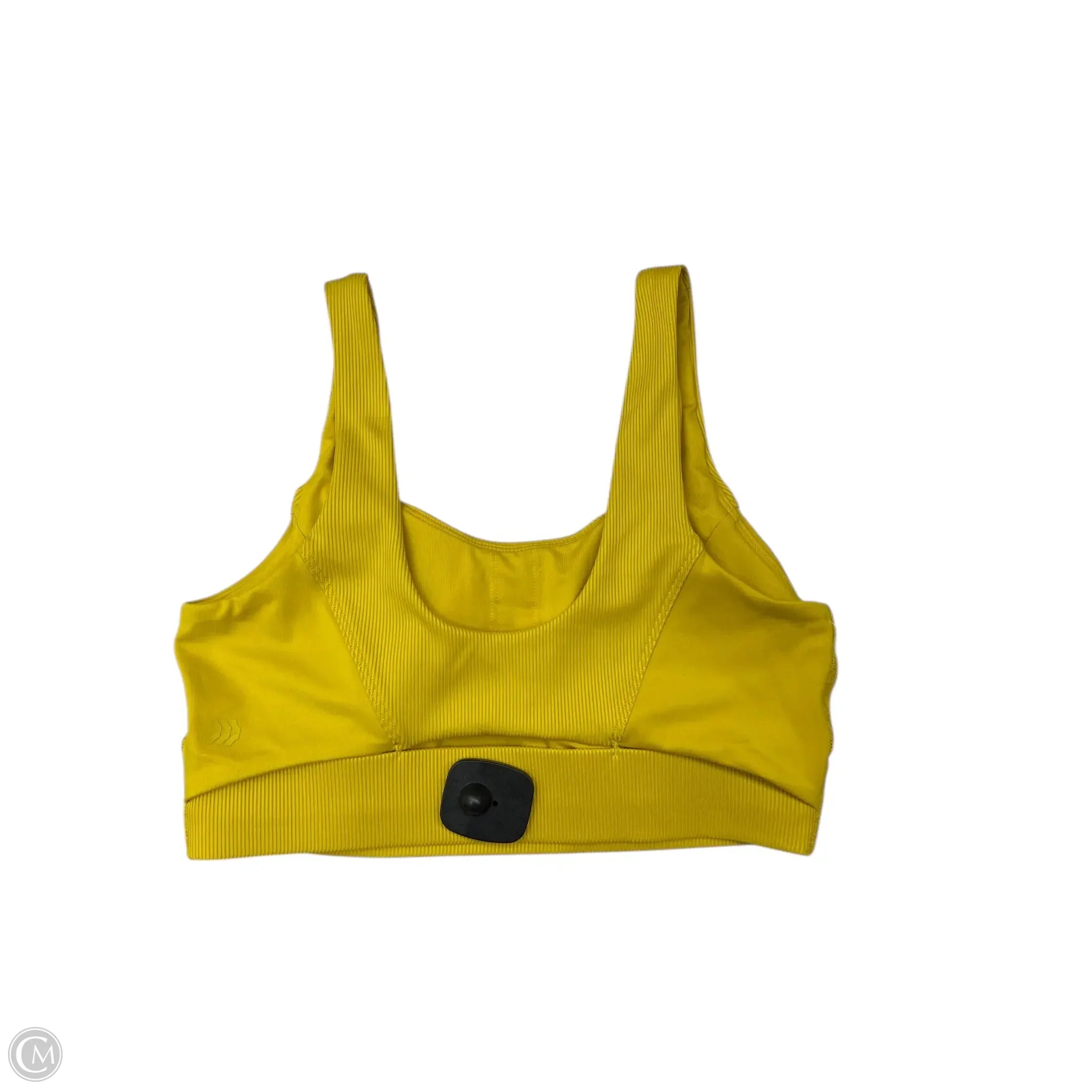 All In Motion Women's Athletic Sports Bra - Medium Size, Yellow - Perfect for Yoga, Running & Gym Workouts