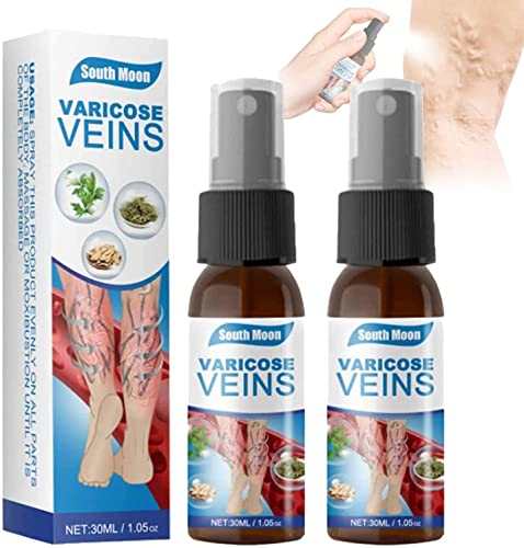 Veinhealing Varicose Veins Treatment Spray - Fast Relief for Leg Veins & Spider Veins (2 Pack) - Perfect for Office Workers, Pregnant Women & Long Standing Professionals