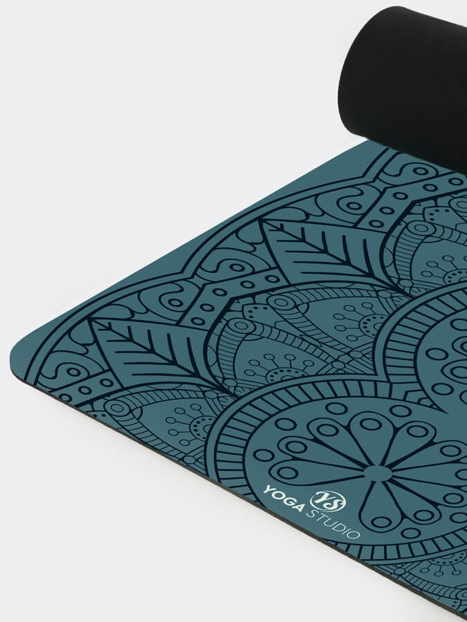 Eco-Friendly Vegan Suede Microfiber Yoga Mat 4mm - Non-Slip, Cushioned for Hot Yoga, Pilates & Home Workouts - Perfect for Beginners & Professionals