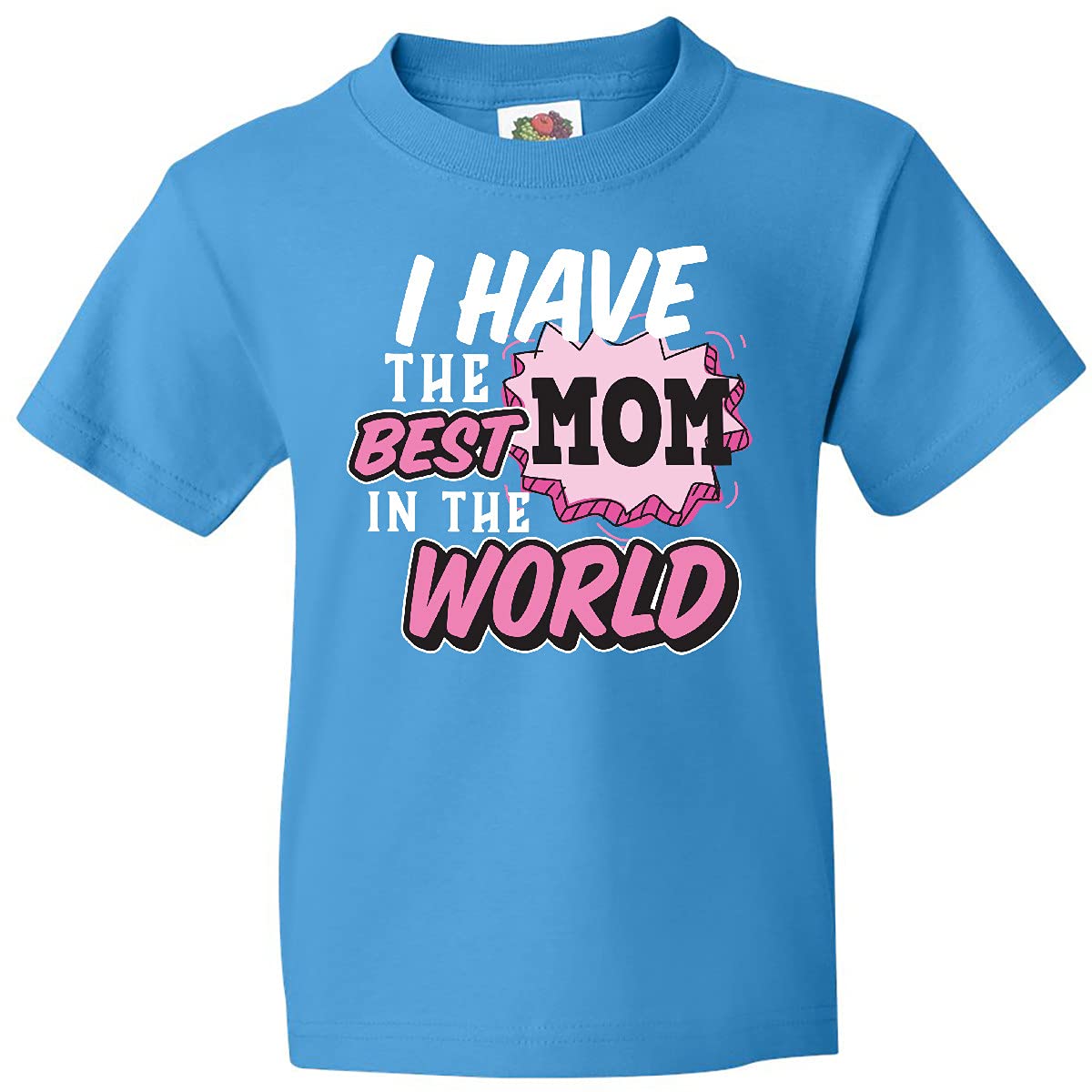 Best Mom Speech Bubble Youth T-Shirt - Perfect Gift for Mother's Day