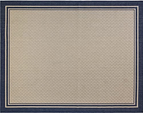 Border Navy Blue