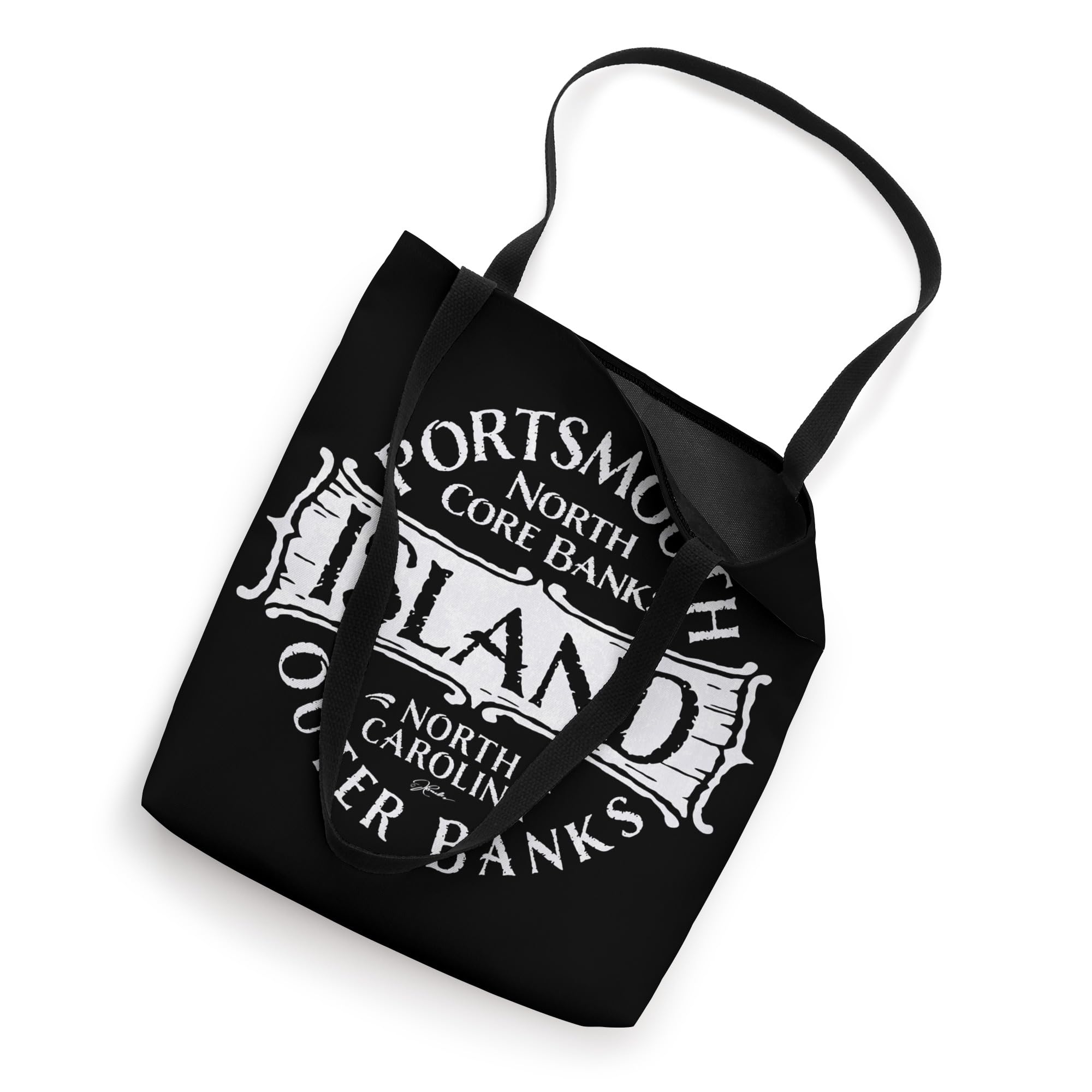 JCombs: Portsmouth Island, North Carolina Tote Bag - Durable Canvas Beach Bag for Travel, Shopping & Outdoor Adventures