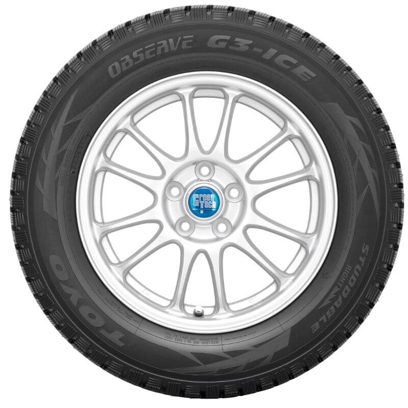 Toyo Observe G3 Ice Studded Winter Tires 175/65R15 84T - Superior Traction for Snow & Ice Roads - Perfect for Harsh Winter Driving Conditions