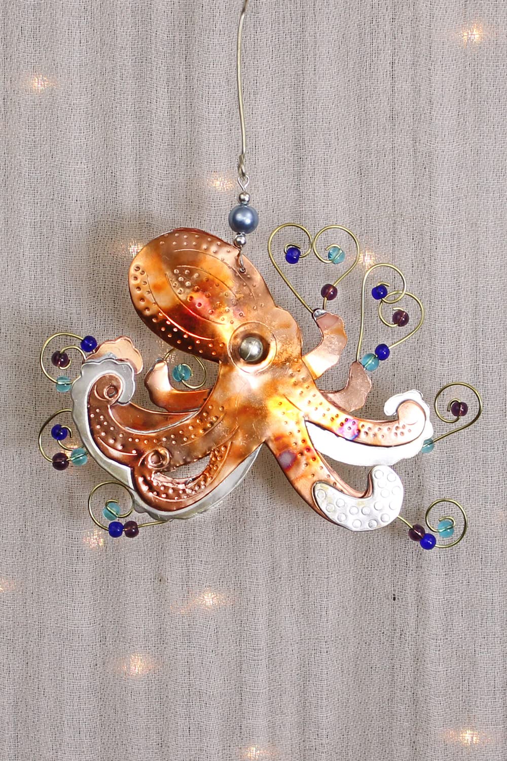Handmade Ursula Eight Legs Ornament - Fair Trade Certified Disney Villain Decor for Halloween, Themed Parties & Disney Fan Collections