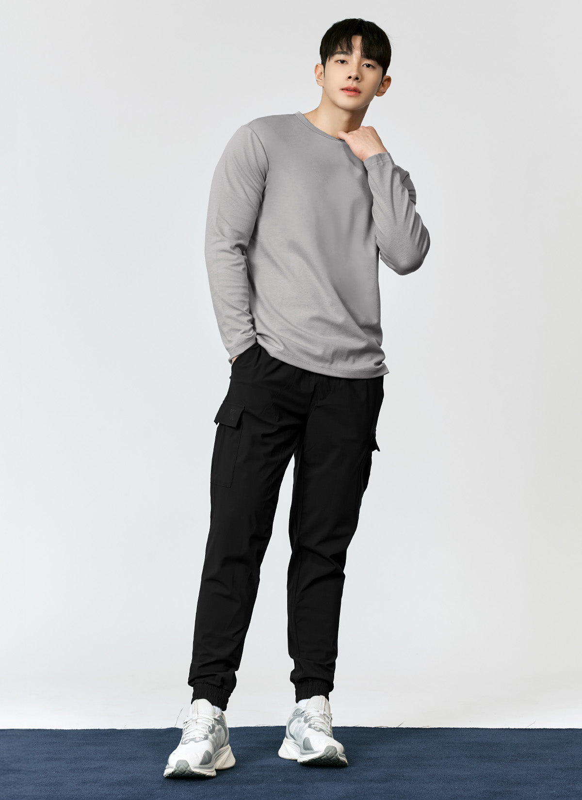 Comfortable Cargo Joggers for Men - Stretchable Workout Pants with Pockets | Perfect for Running, Gym, Travel & Casual Wear
