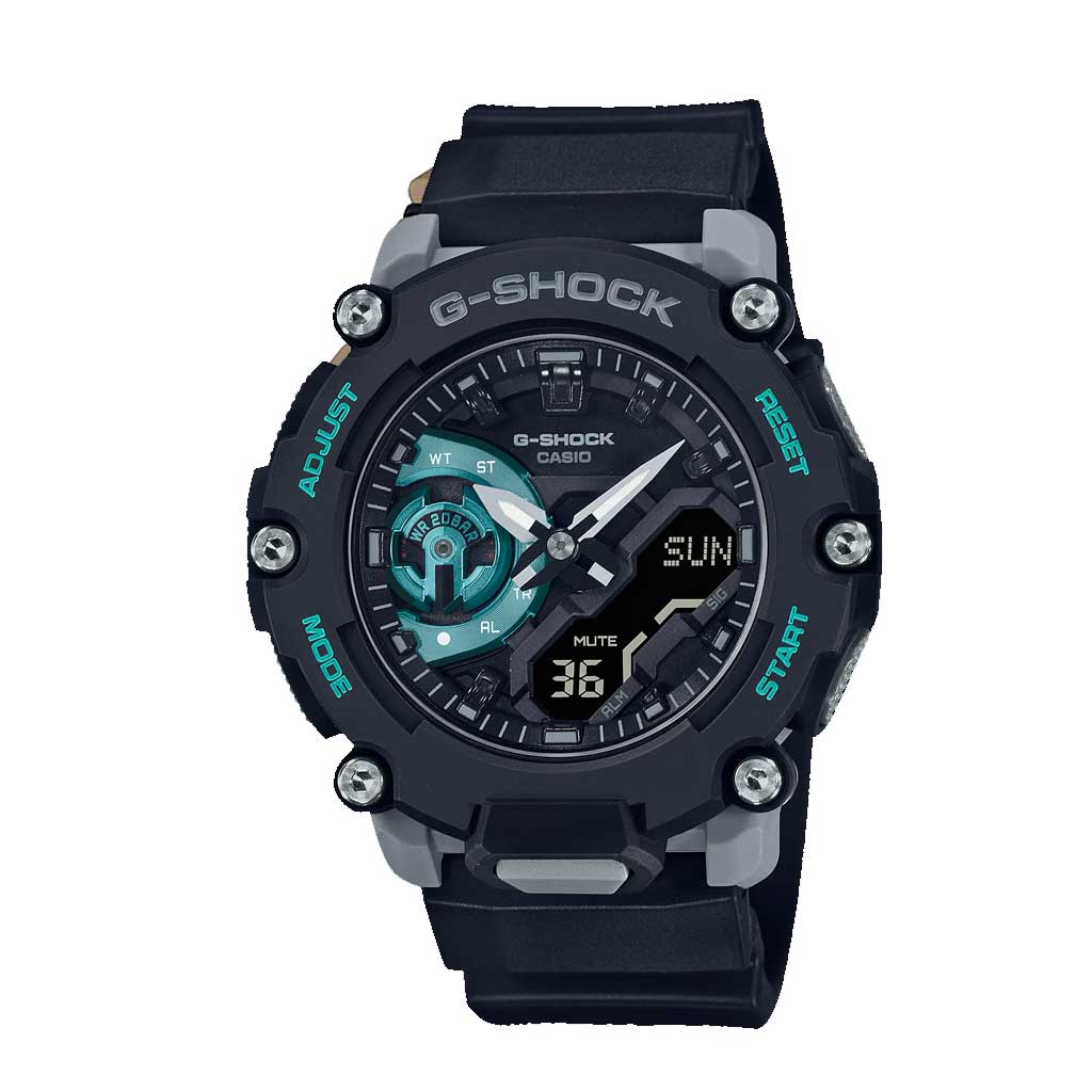 Casio G-Shock GA2200M-1A Digital Sport Watch for Men - Durable, Shock-Resistant & Waterproof - Perfect for Outdoor Adventures, Workouts & Daily Wear
