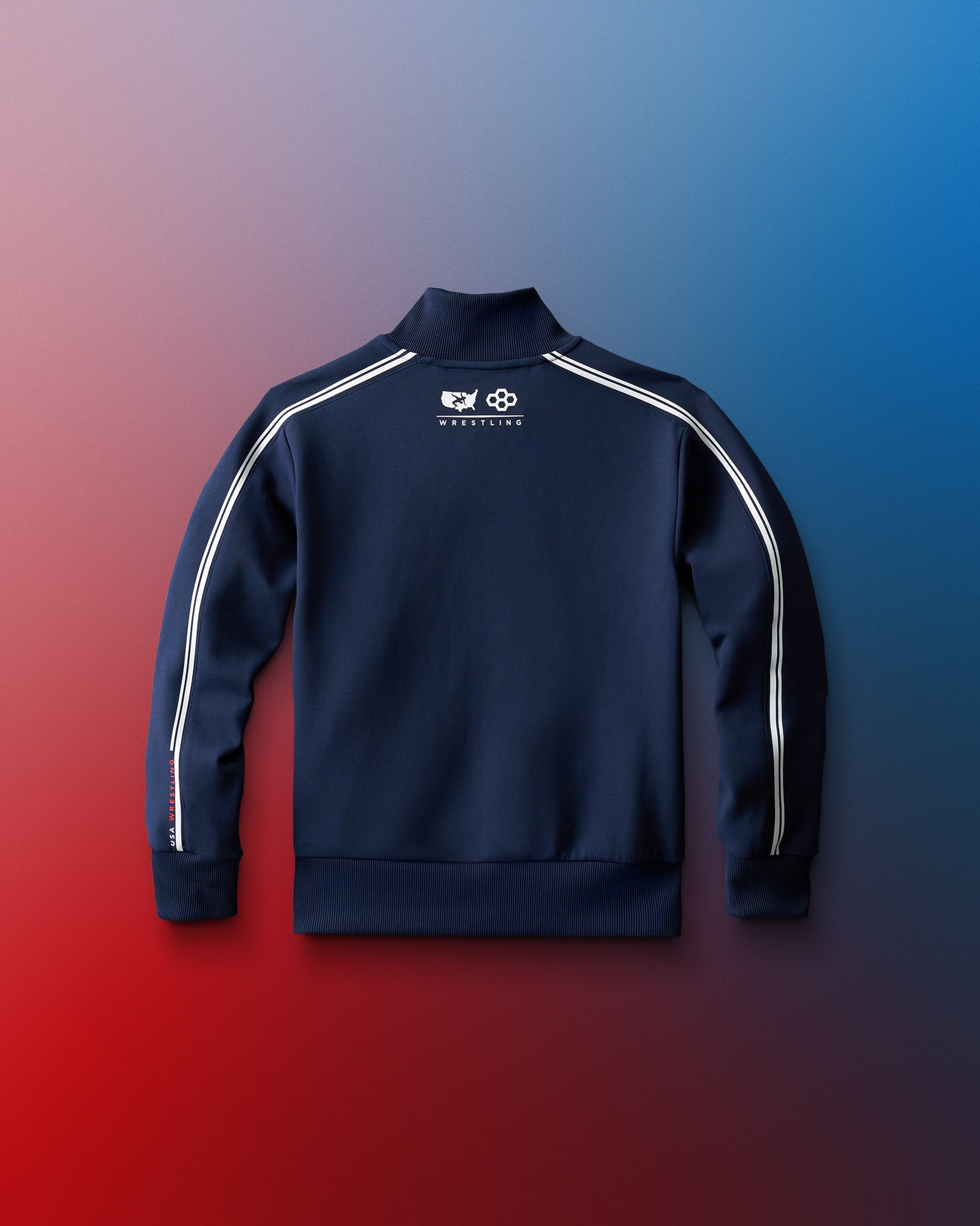 USA Wrestling Chronicle Youth Elite Jacket - Lightweight Performance Training Jacket for Kids - Perfect for Wrestling Practice, Tournaments & School Sports