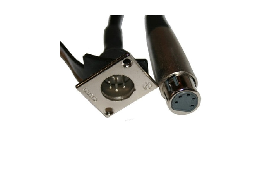 Bulldog Winch 5 Prong Plug Extension - Heavy Duty Standard Series for Off-Road Vehicles & Trailers