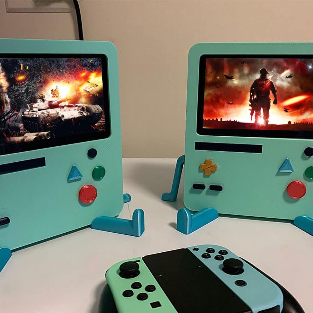 IRISFLY Portable USB Dock Stand for Nintendo Switch & OLED - Compact Playstand with Cute Blue Design | Perfect for Travel, Gaming Parties & Home Entertainment