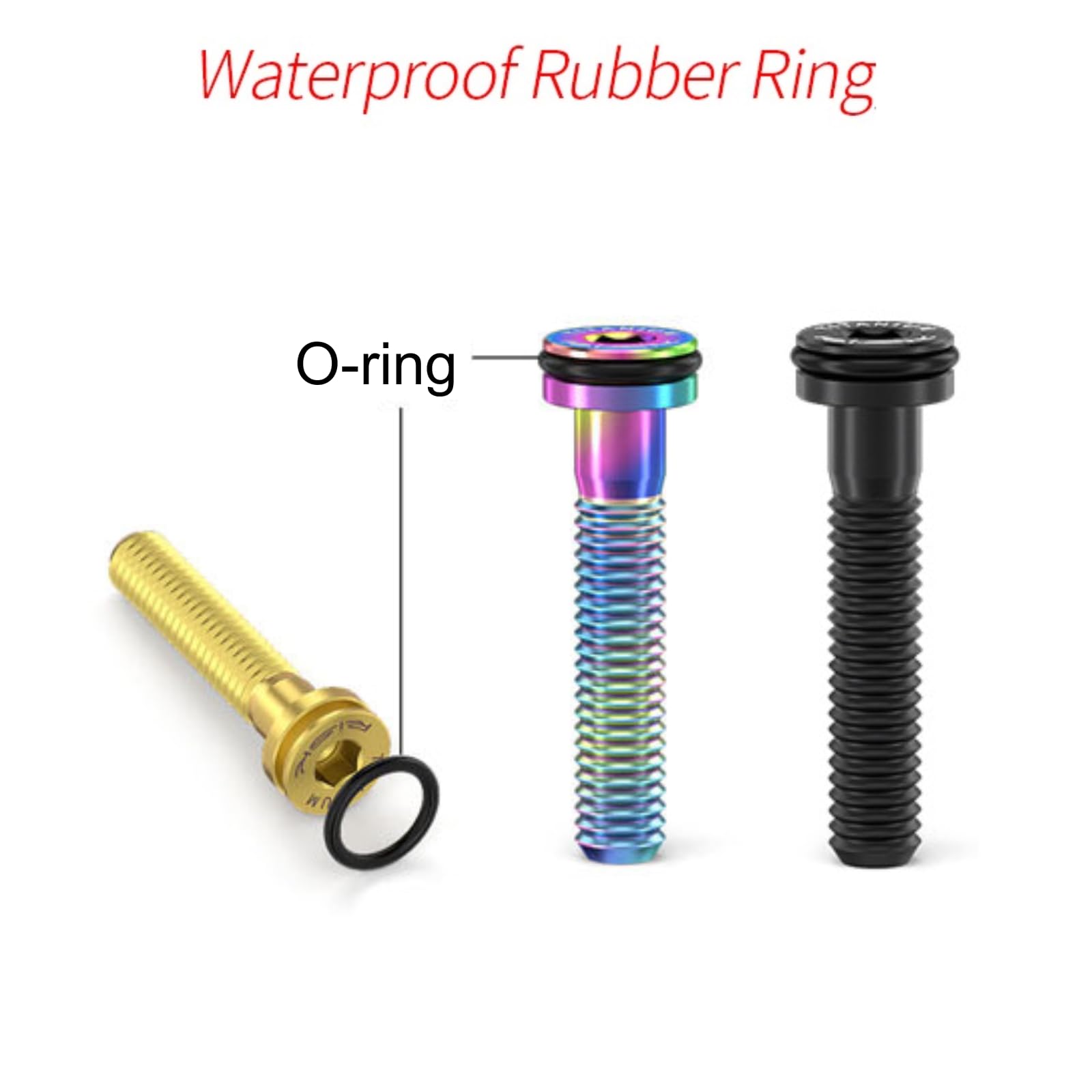 Premium Titanium Alloy Bike Headset Top Cap & Stem Cover with Bolt - 1-1/8 inch for MTB & Road Bikes (Black Galaxy) - Durable Upgrade for Mountain & Urban Cycling Accessories