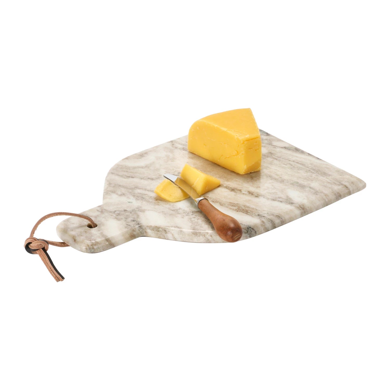 Premium Bamboo Cheese Board Set with Stainless Steel Canapé Knife - Perfect for Charcuterie, Cheese Platters & Entertaining