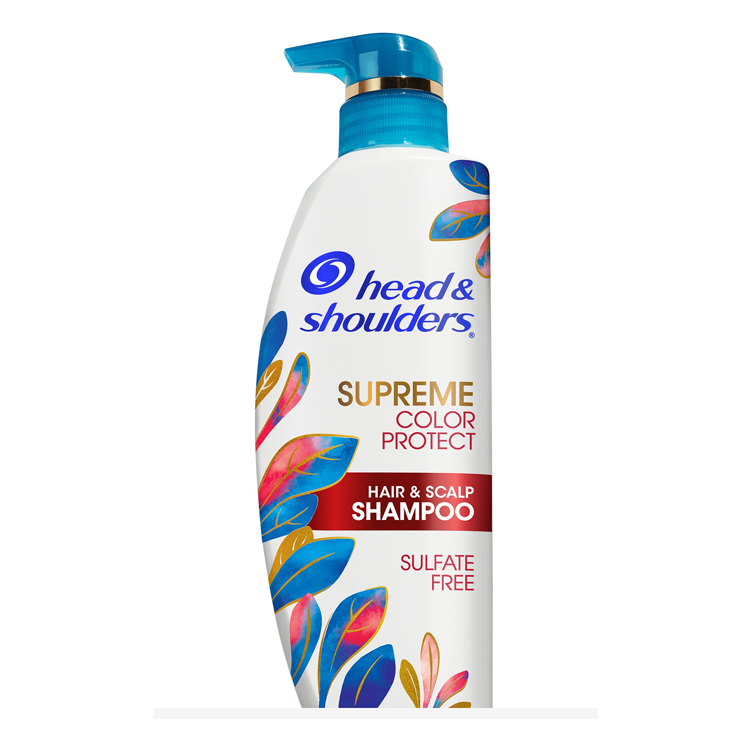 Head & Shoulders Sulfate Free Shampoo for Color Treated Hair - 11.8 oz | Gentle Cleansing & Color Protection | Perfect for Daily Use at Home & Travel