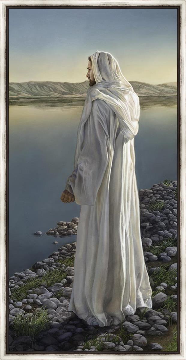 Come Follow Me Large Wall Art - Inspirational Christian Home Decor for Living Room, Bedroom & Office - Perfect Gift for Religious Families