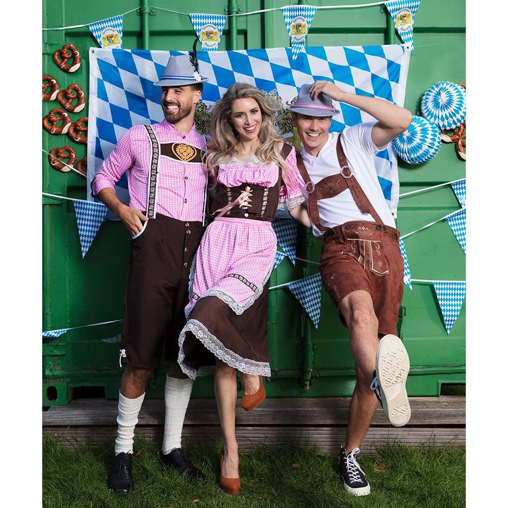 Boland 83654 Adult Women's Schmidt Costume - Size 36/38, Multicolor Halloween Party Outfit for Cosplay & Themed Events