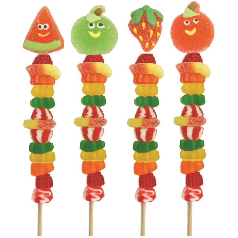 Delicious Candy Kabob Skewers - Fun & Colorful Treats for Parties, Events, and Dessert Platters