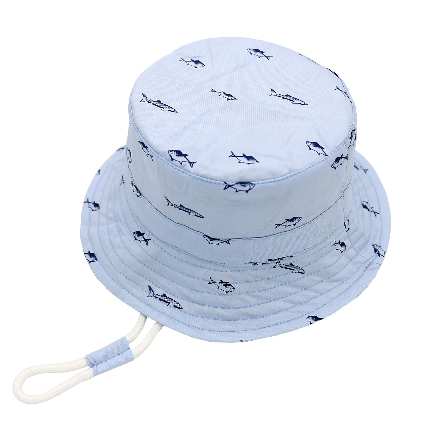 UPF 50+ Baby Sun Hat for Boys & Girls - Toddler Summer Bucket Hat with Wide Brim - UV Protection Beach Hat for Outdoor Play, Pool, and Park Adventures