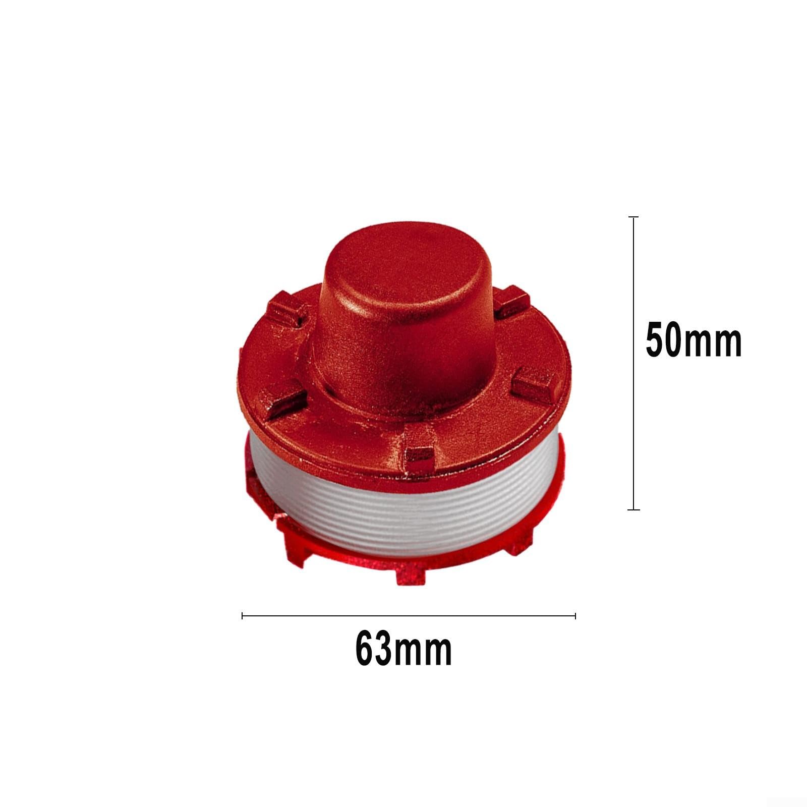3-Piece Trimmer Line Spool Replacement for Einhell GE-CT 36/30 Li E SOLO & AGILLO 36/255 BL - Durable Grass Trimmer String for Lawn Mower Maintenance | Perfect for Landscaping, Yard Work & Garden Care