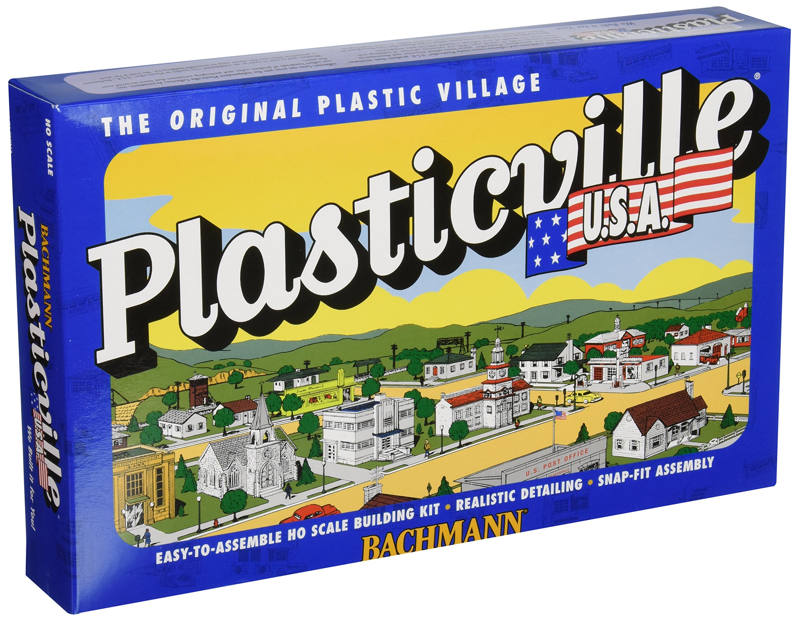 Bachmann Trains - PLASTICVILLE U.S.A. Classic Building Kits - House Under Construction - HO Scale Model Train Accessories for Realistic Railroad Scenes
