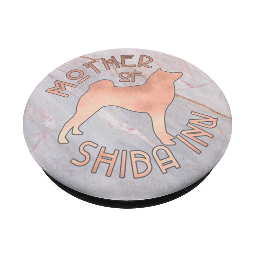 Shiba Inu Dog Mom T-Shirt - Rose Pink Cute Pet Lover Gift for Women - Perfect for Dog Walks, Pet Owner Meetups & Casual Wear