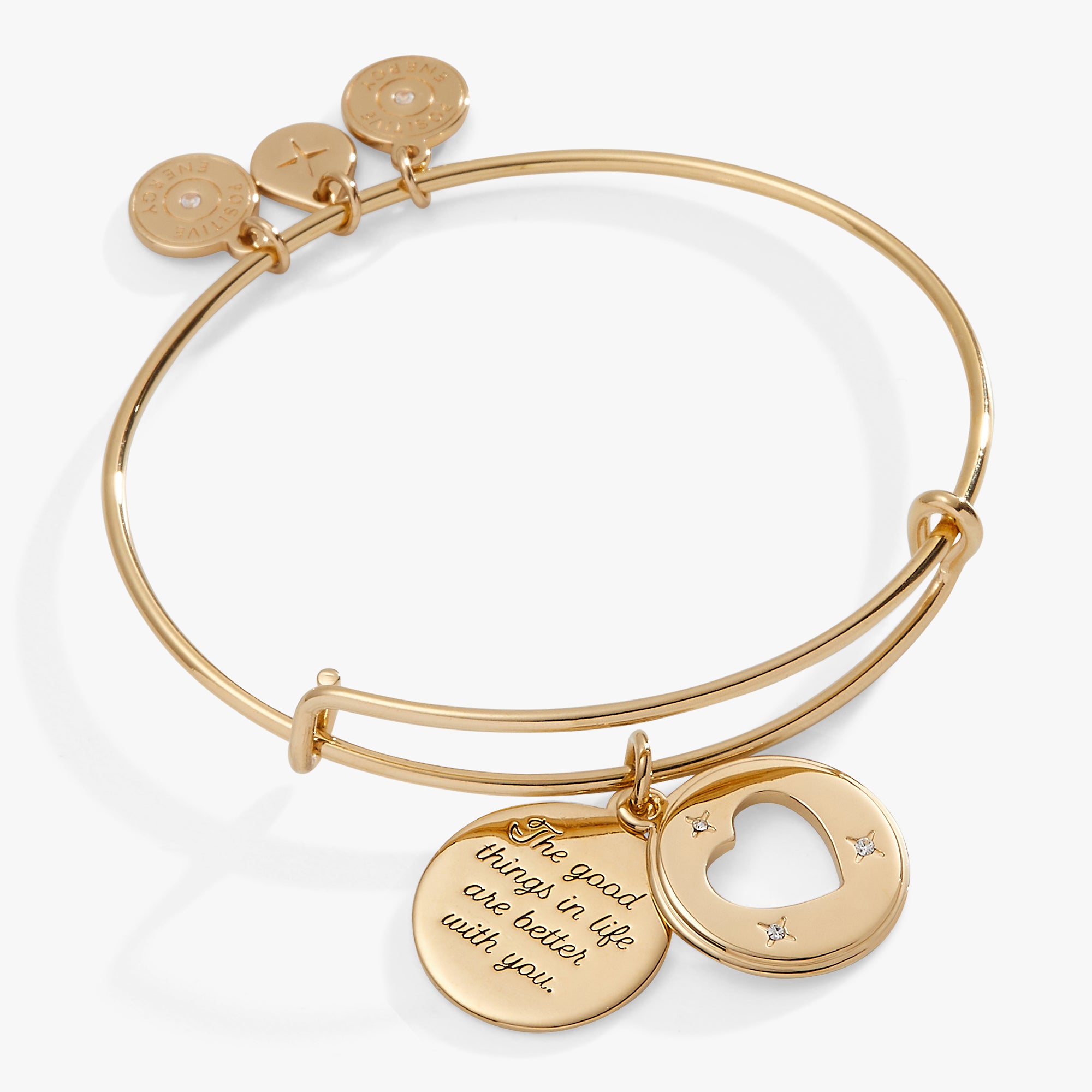 Hidden Message Heart Affirmation Bangle - Inspirational Jewelry for Women, Motivational Bracelet with Secret Note - Perfect for Gifts, Self-Love & Daily Encouragement